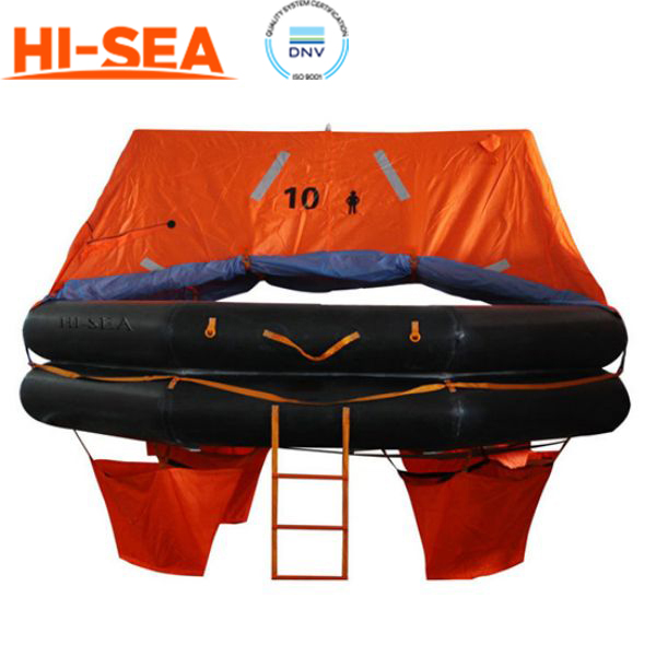 Throw Over Board Inflatable Liferaft